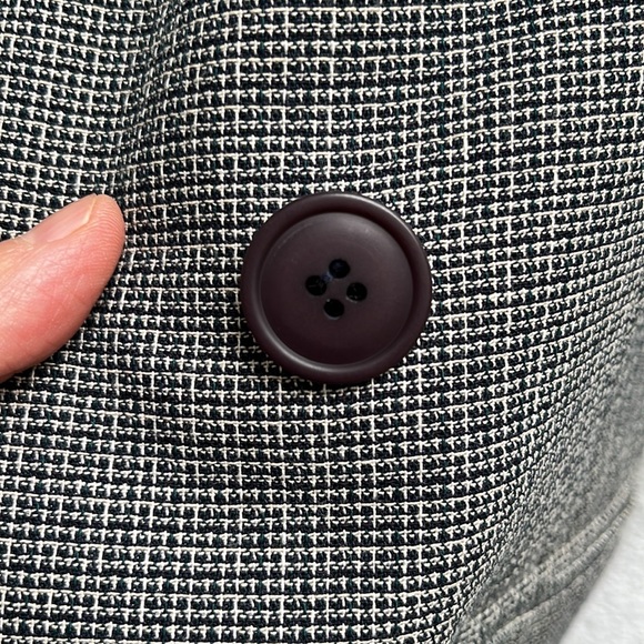 Vintage 80s Braemar by Jeremy Scott long double-breasted blazer - Picture 8 of 9